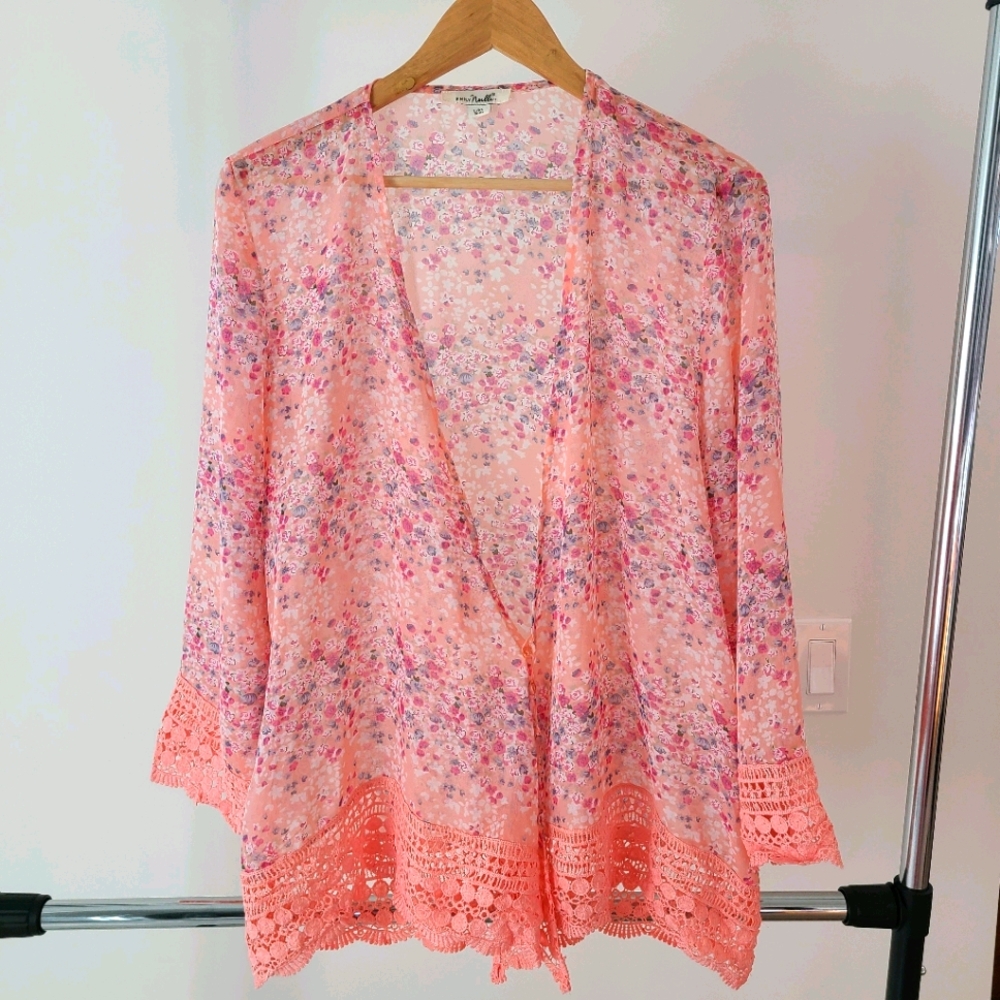 SWIMSUIT COVER UP/L or XL 12-14